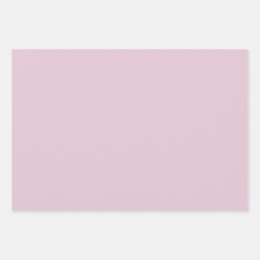 Reeks roze en bruin omlooppapier van 3 inpakpapier vel (Voorkant 2)