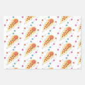 Reeks ruimteverrekend papier inpakpapier vel (Voorkant)