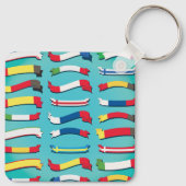 Reeks Sleutelhanger vlaggen (Achterkant)