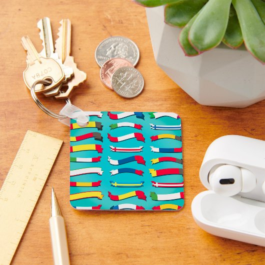 Reeks Sleutelhanger vlaggen