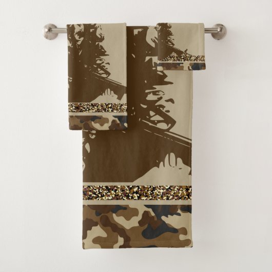 Reeks soldeerhanddoeken bad handdoek (Insitu)