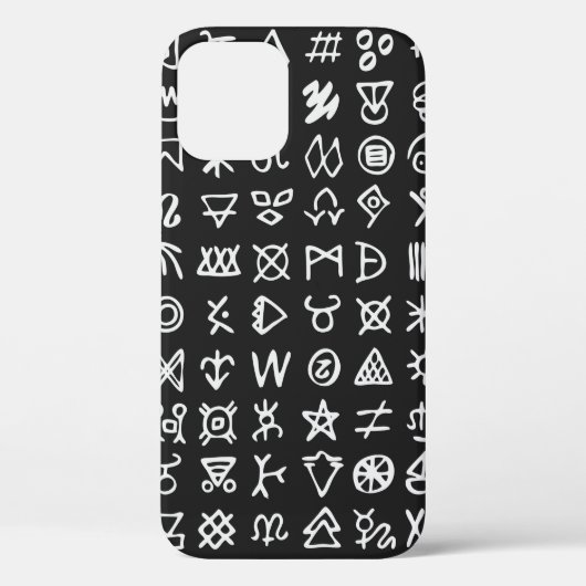 Reeks symbolen rune letters doopvont. Ancient occu Case-Mate iPhone Case (Achterkant)
