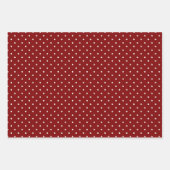 Reeks van 3 Festive, Coördinerend Kerstmis Inpakpapier Vel (Voorkant 2)