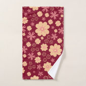 Reeks van 3 unieke Retroventilatorhanddoeken Bad Handdoek (Handdoek)