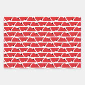 Reeks van 3 vellen voor vellen van inpakpapier voo (Voorkant 3)