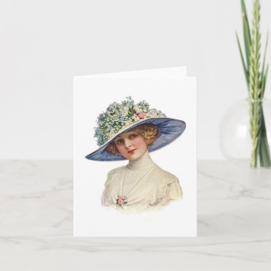 Reeks van Vintage Modeartikelen Notecard (5) Kaart (Voorkant)