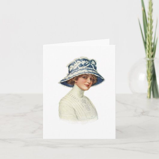 Reeks van Vintage Modeartikelen Notecard (7) Kaart (Voorkant)