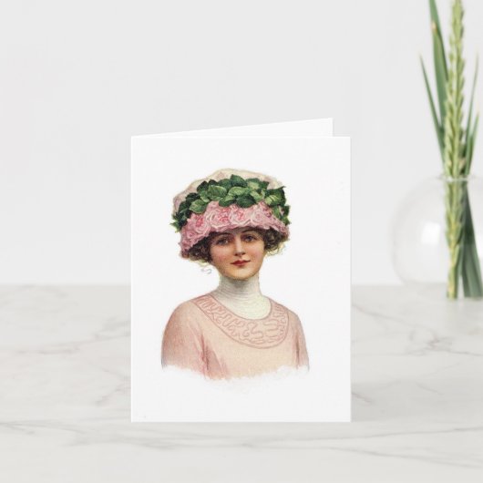 Reeks van Vintage Modeartikelen Notecards (2) Kaart (Voorkant)