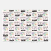 Reeks verpakkingspapier van 3 inpakpapier vel (Voorkant)