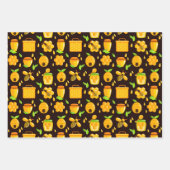 Reeks verpakkingspapier voor honingbijen 3 inpakpapier vel (Voorkant 3)