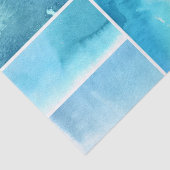 Reeks waterverf abstracte hand geschilderd 2 tissuepapier (Detail)