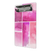 Reeks waterverf abstracte hand geschilderd 3 mini klembord (Angled2)
