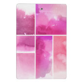 Reeks waterverf abstracte hand geschilderd 3 mini klembord (Achterkant)