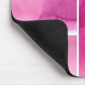 Reeks waterverf abstracte hand geschilderd 3 muismat (Hoek)