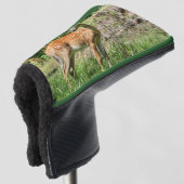 Reekwitje Golfheadcover (3/4 voorkant)