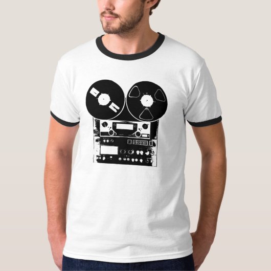 reel2reelblk t-shirt (Voorkant)