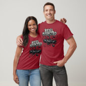 Reel Addicted | Funny Catch & Release Fishing T-shirt (Unisex)