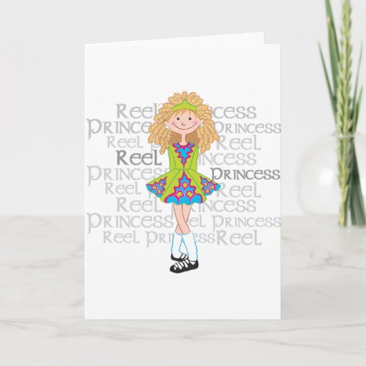 Reel Blonde Kaart (Voorkant)