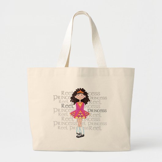 Reel Brunette Bag Grote Tote Bag (Voorkant)