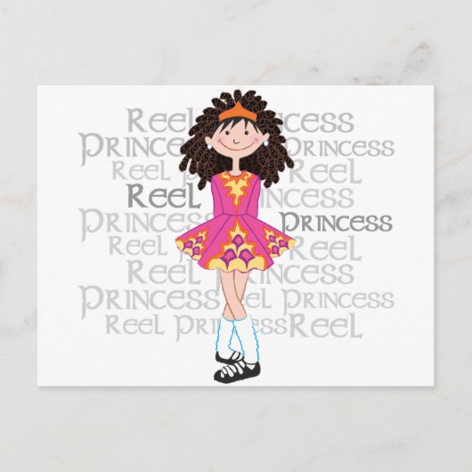 Reel Brunette Briefkaart (Voorkant)