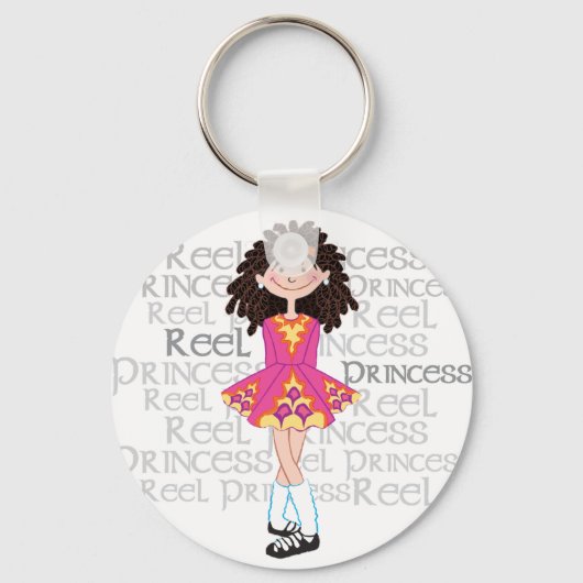 Reel Brunette Sleutelhanger (Voorkant)