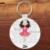 Reel Brunette Sleutelhanger (Voorkant)