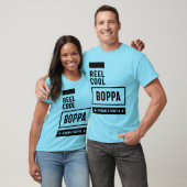 Reel Cool Boppa Grandpa Vaderdag Gift T-shirt (Unisex)