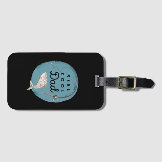 Reel Cool Dad Bagagelabel (Voorkant (horizontaal))