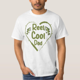 Reel Cool Dad, cadeau voor visser T-shirt