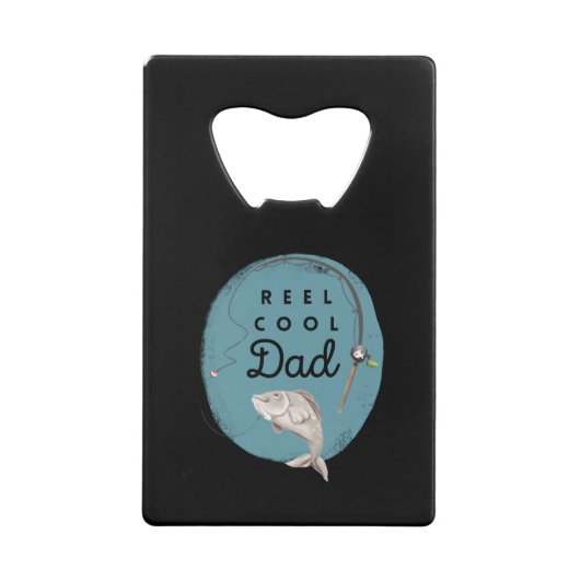Reel Cool Dad Credit Kaart Bottle Open Creditkaart Flessenopener (Achterkant)