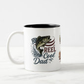 Reel Cool Dad Custom Foto Gevist Mok (Links)