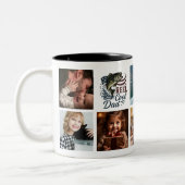 Reel Cool Dad Custom Foto Gevist Mok (Links)