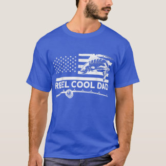 Reel Cool Dad Fisherman Vist 1584 T-shirt