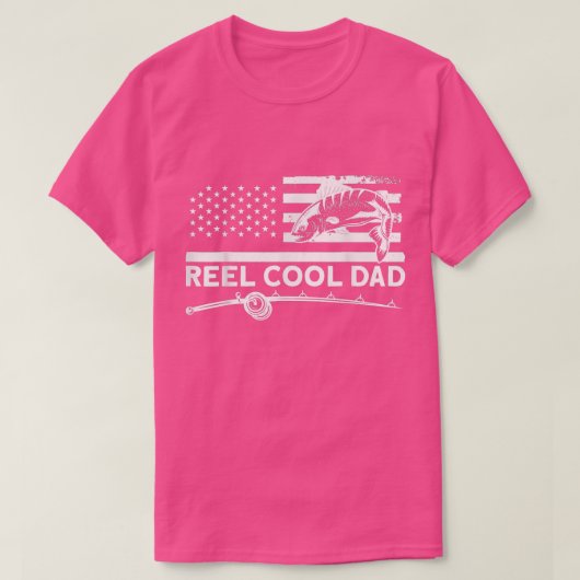Reel Cool Dad Fisherman Vist T-shirt (Design voorkant)
