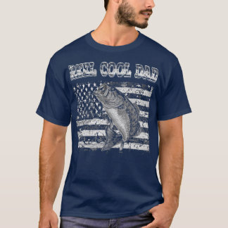 Reel Cool Dad for papa Lover Vist 1604 T-shirt