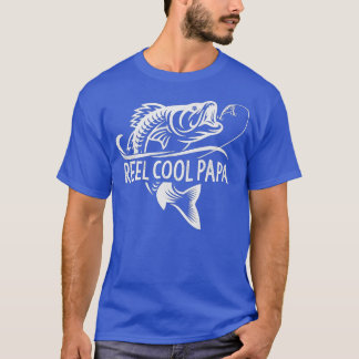 Reel Cool Dad Funny Vist papa Gi T-shirt