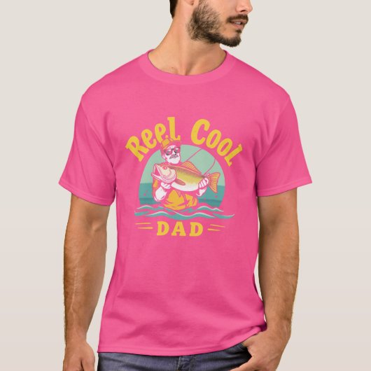 Reel Cool Dad: Gevist T-shirt (Voorkant)