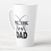 Reel Cool Dad Gevist T-shirt Latte Mok (Linkerhoek)
