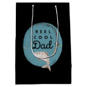Reel Cool Dad Gift Bag Medium Cadeauzakje (Achterkant)