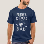 Reel Cool Dad grappig Fisherman Mannen Shirt (Voorkant)
