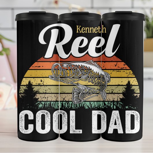 Reel Cool Dad" - Grappig Gevist Thermosbeker