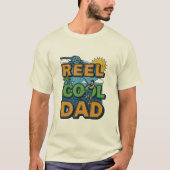 Reel Cool Dad - Grappig Gevist Vaderdag T-shirt (Voorkant)