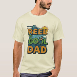 Reel Cool Dad - Grappig Gevist Vaderdag T-shirt
