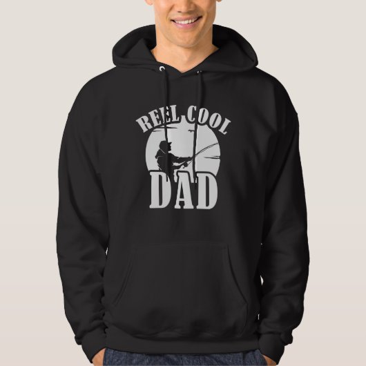 Reel Cool Dad Hoodie (Voorkant)