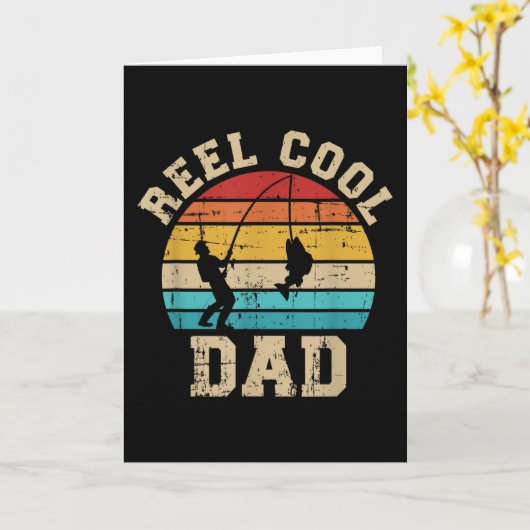 REEL COOL DAD KAART (Gele Bloem)