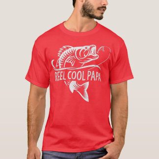 Reel Cool Dad Shirt Father's Day Gift For Fishing 