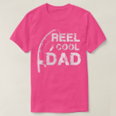 Reel Cool Dad T Viste papa Vaderdag  T-shirt (Design voorkant)