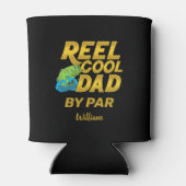 Reel Cool Dad Vaderdag Gevist Gag Blikjeskoeler (Achterkant)