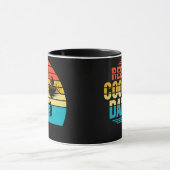 Reel Cool Dad Vaderdag Gift voor Geviste papa Mok (Midden)