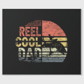 Reel Cool Dad Vissen Lover Cadeaupapier (Vlak)